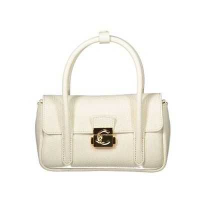 Coccinelle White Leather Handbag