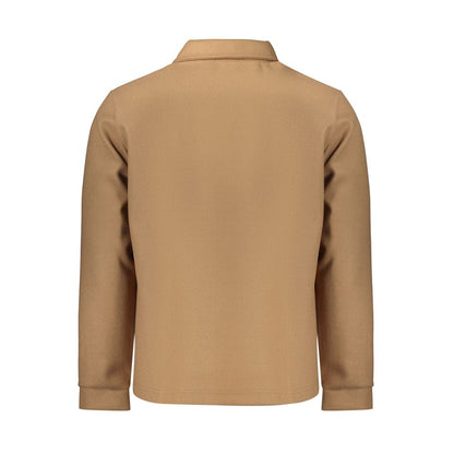Rifle Brown Cotton Full-Length Jacket