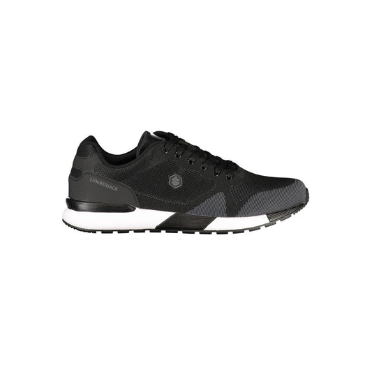 Lumberjack Black Polyester Men's Sneaker