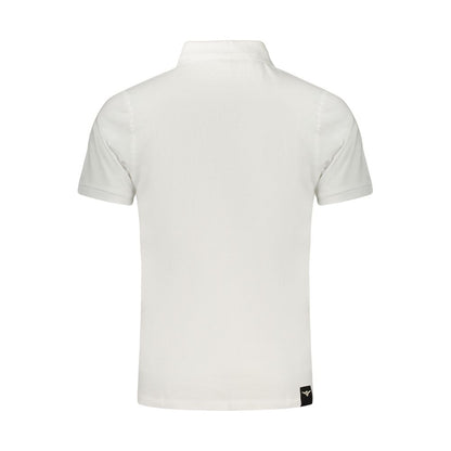 Accademia Militare White Cotton Polo Shirt