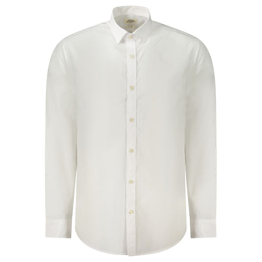Guess Jeans White Cotton Men's Shirt