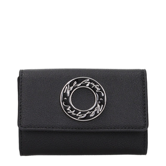 Karl Lagerfeld Black Polyester Wallet