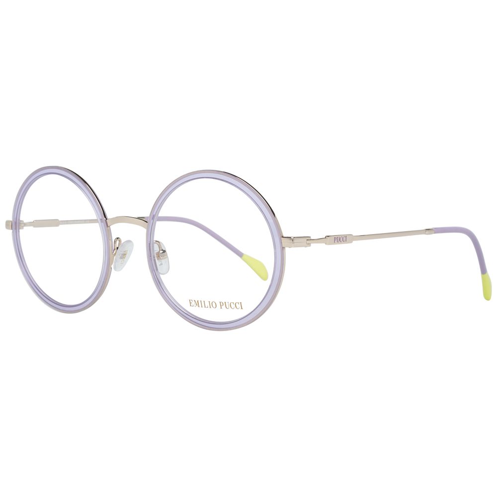 Emilio Pucci Purple Metal & Plastic Glasses (Frames)