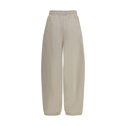 New Balance Beige Cotton Joggers (Workout Pants)
