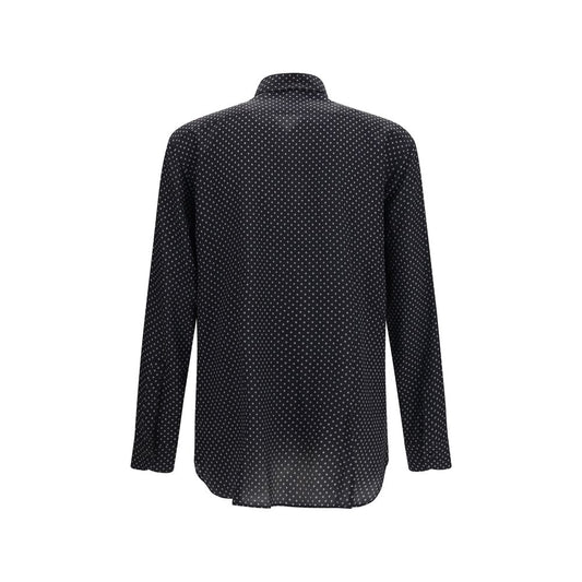 Tom Ford Black Silk Pattern Shirt