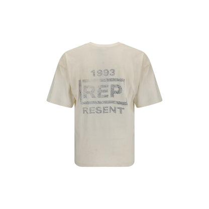 Represent Beige Cotton T-Shirt