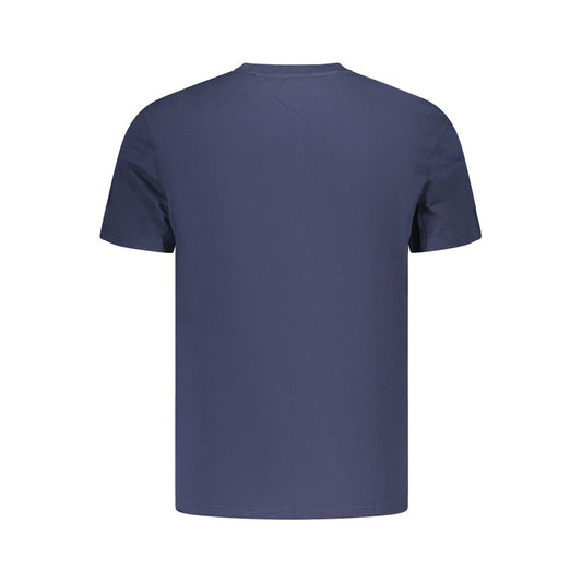 Tommy Hilfiger Blue Cotton Men's T-Shirt