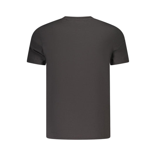 Tommy Hilfiger Black Cotton Men's T-Shirt
