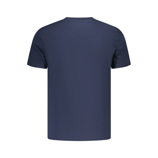 Tommy Hilfiger Blue Cotton Men's T-Shirt