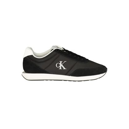 Calvin Klein Black Polyester Athletic Sneakers