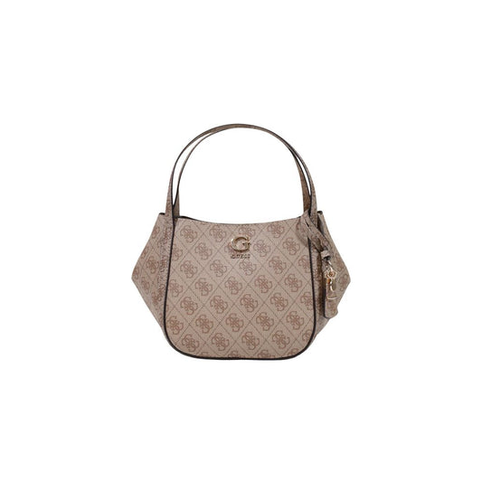 Guess Beige Polyethylene Handbag