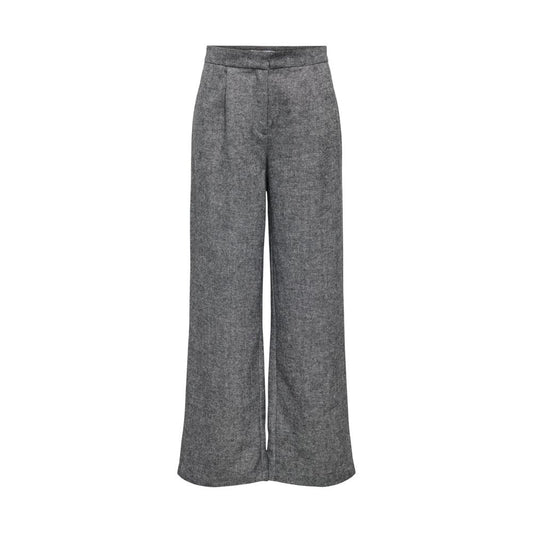 Only Gray Recycled Polyester Casual Pants