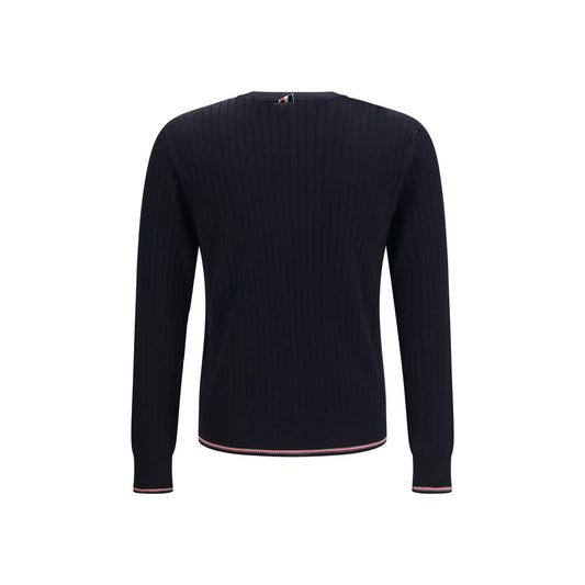 Thom Browne Blue Wool Oves Aries Sweatshirt