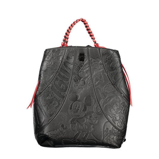 Desigual Black Polyethylene Backpack