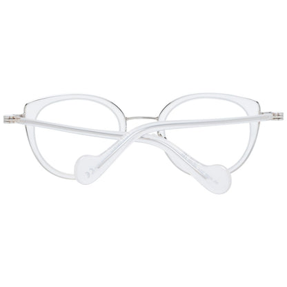Moncler White Metal Glasses (Frames)