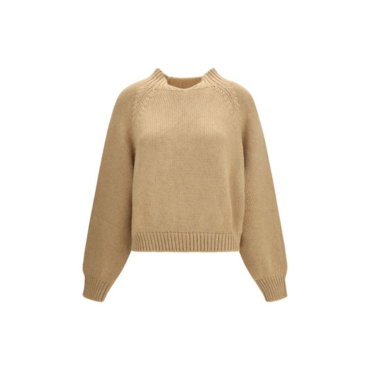 Khaite Beige Cashmere Sweater