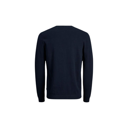 Jack Jones Blue Cotton Sweatshirt
