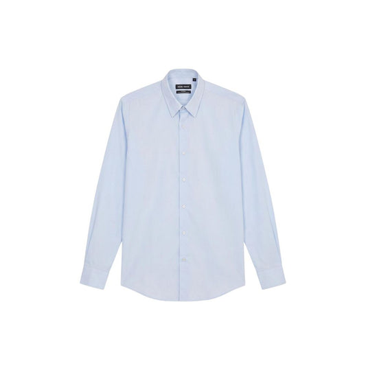 Antony Morato Blue Cotton Dress Shirt