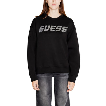 Guess Active Black Viscose Sweatshirt