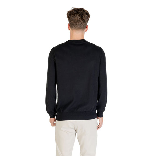 Hugo Boss Black Cotton Sweatshirt
