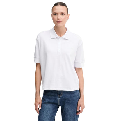 Armani Exchange White Cotton T-Shirt