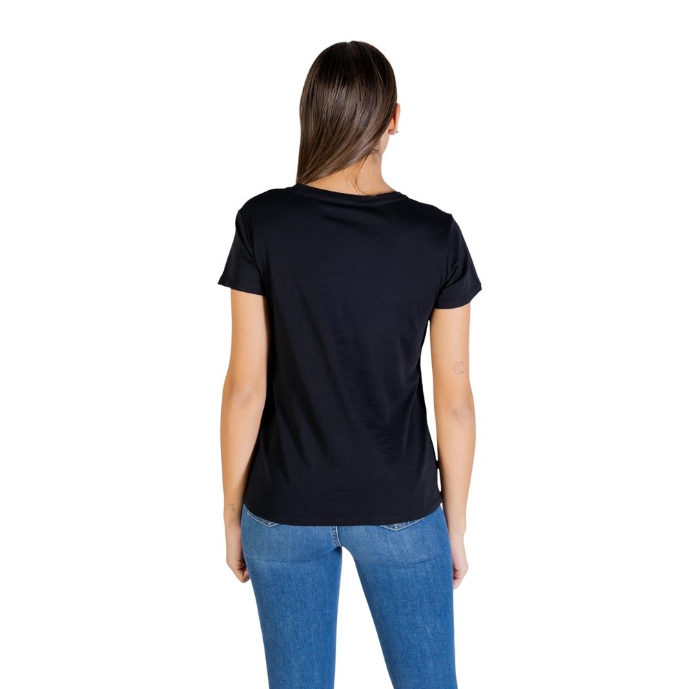 Liu Jo Black Cotton T-Shirt
