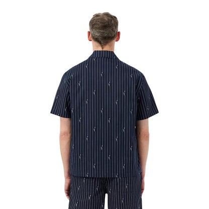 Lacoste Black Cotton Shortsleeve Shirt