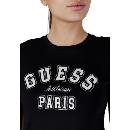Guess Active Black Cotton T-Shirt