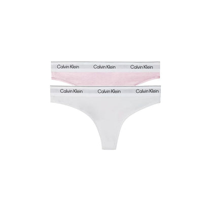 Calvin Klein Underwear White Cotton Pantie