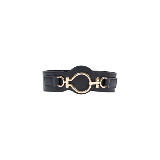 Morgan De Toi Black Polyethylene High-Waist Belt