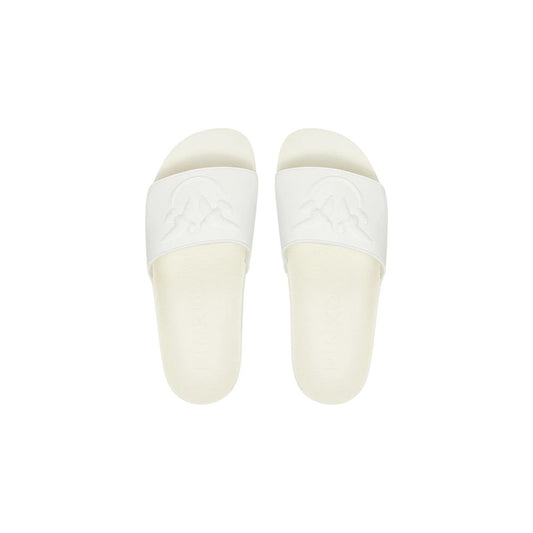 PINKO White Pvc Slippers