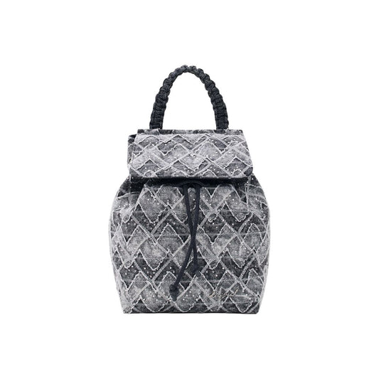 Desigual Black Polyester Backpack