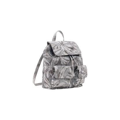 Desigual Gray Cotton Backpack