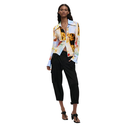 Desigual Multicolor Viscose Blouse