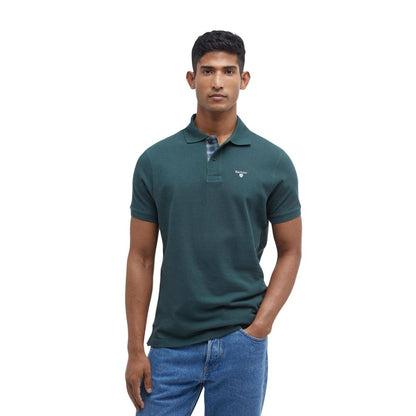 Barbour Bicolor Cotton Polo Shirt
