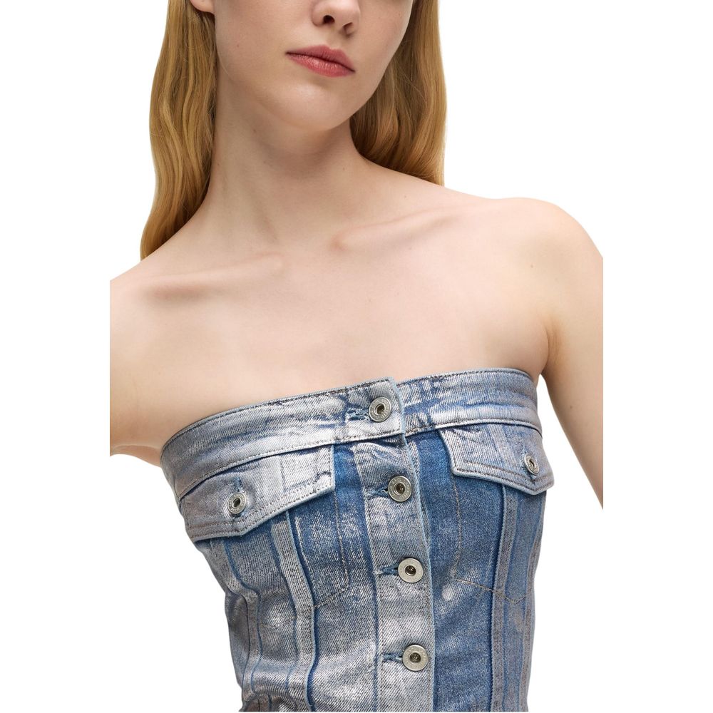 Karl Lagerfeld Bicolor Cotton Top