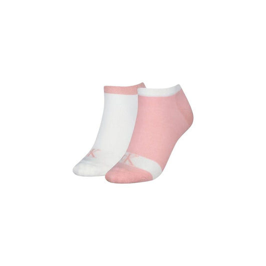 Calvin Klein Jeans White Cotton Socks