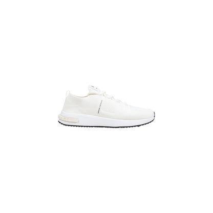 Armani Exchange White Polyester Athletic Sneakers
