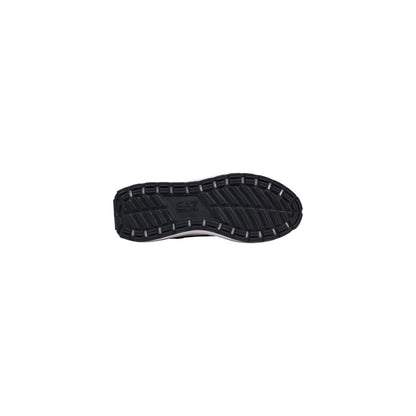 EA7 Emporio Armani Black And White Polyethylene Athletic Sneakers