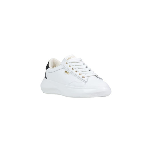 Liu Jo Black And White Polyethylene Low Top Sneakers