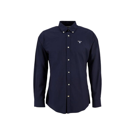 Barbour Blue Cotton Dress Shirt
