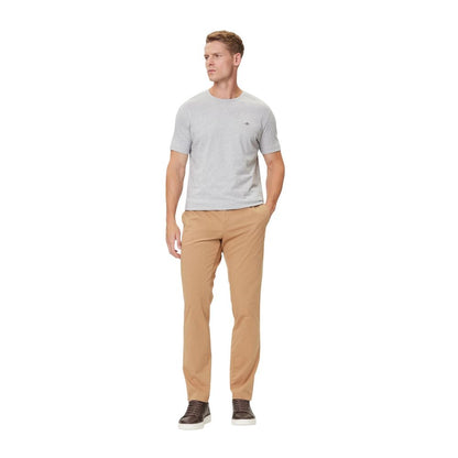 Gant Gray Cotton T-Shirt