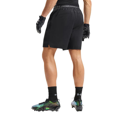 Under Armour Black And White Polyester Bermuda Shorts