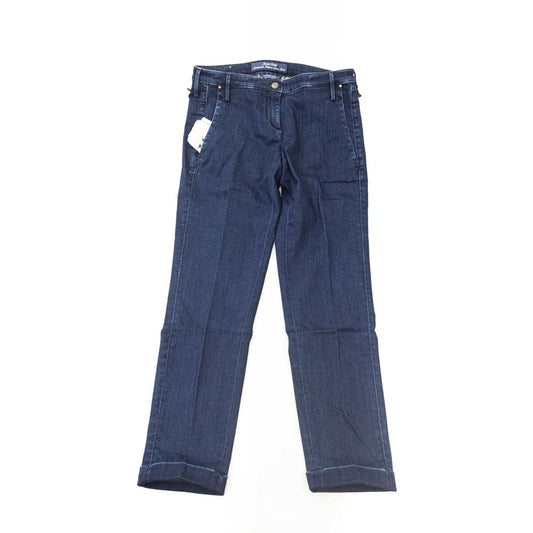 Jacob Cohen Blaue Baumwolljeans für Damen