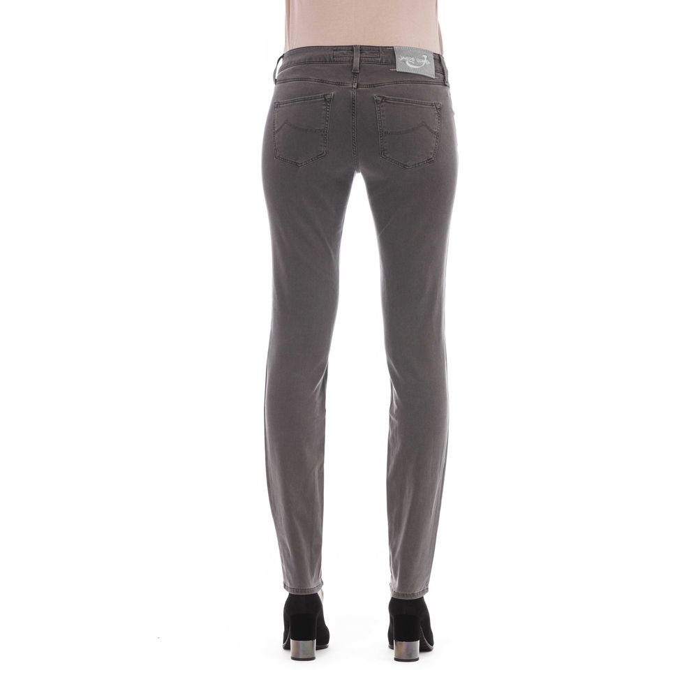 Jacob Cohen Graue Baumwolljeans für Damen