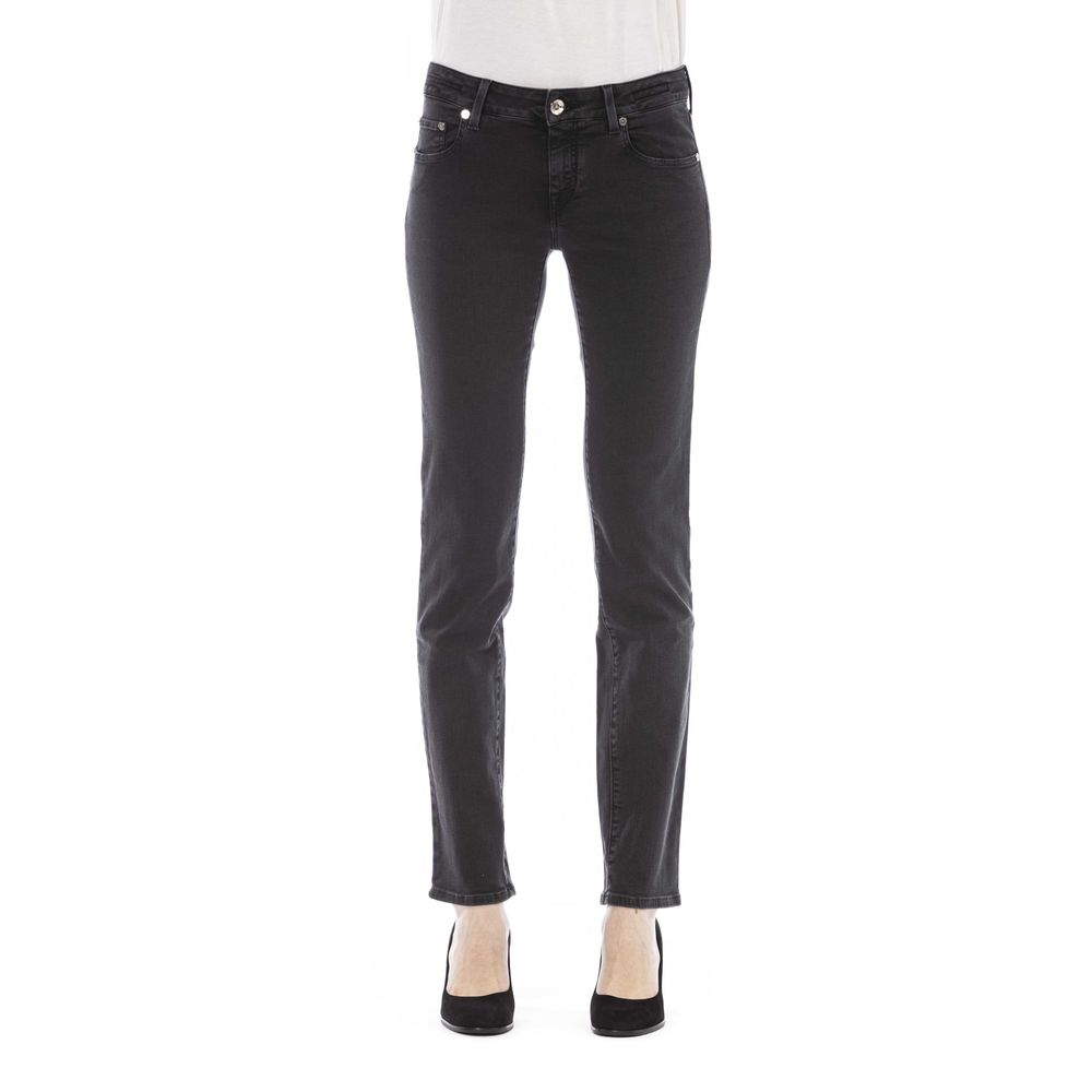 Jacob Cohen Schwarze Baumwolljeans für Damen