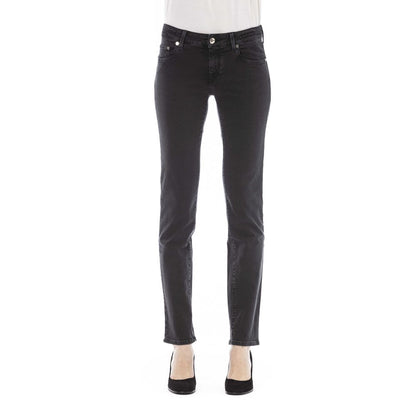 Jacob Cohen Schwarze Baumwolljeans für Damen