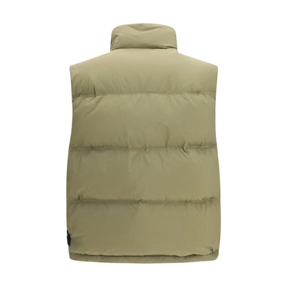 Stone Island Bicolor Polyamide Sleeveless Jacket
