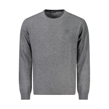 North Sails Grigio Wool Men Sweater
