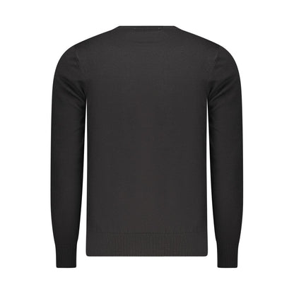 Coveri Moving "Black Viscosa Mens Sweater"